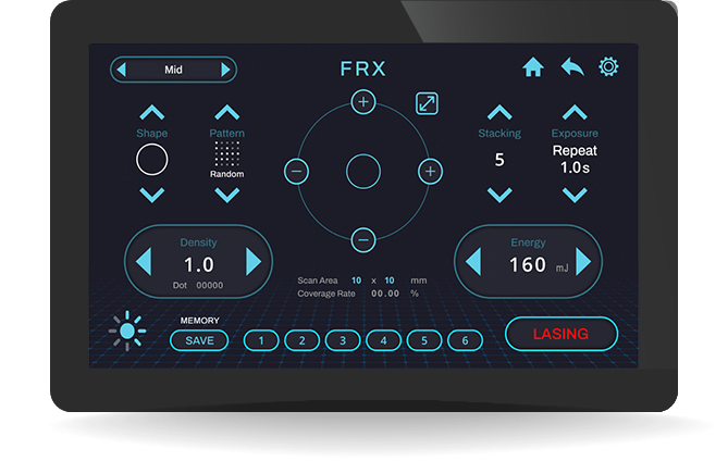 co2-surgical-fractional-laser-FRXmode-ui